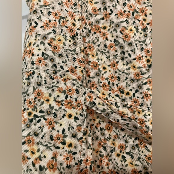 Arizona Jean Company Cream Floral Mini Dress - Picture 5 of 7